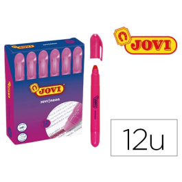 Jovi Marcador Fluorescente De Gel En Stick 140 mm Rosa Caja 12 Ud Precio: 8.59000054. SKU: S8410566