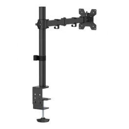 AISENS - SOPORTE DE MESA ECO GIRATORIO E INCLINABLE PARA MONITOR/TV 10KG (3 PIVOTES, 1 BRAZO) DE 17-32, NEGRO