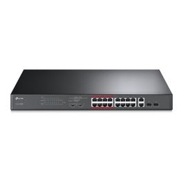 TP-Link Switch PoE Gigabit TL-SL1218MP - 16 Puertos PoE+ 10/100 Mbps, 2 Puertos Gigabit, 2 SFP, 250W Total, Modo Extendido hasta 250m para Sistemas de Vigilancia Precio: 156.50000003. SKU: B1EDSALL7V