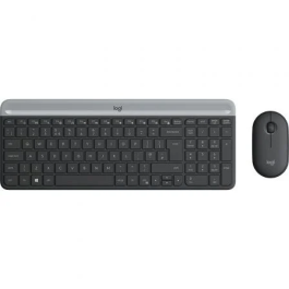 Logitech Combo Teclado + Ratón MK470 Slim Inalámbrico Gris Grafito Precio: 52.78999979. SKU: S7802171
