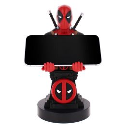 Cable Guy Deadpool Soporte Figura Marvel 21cm para Mandos y Smartphones