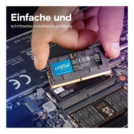 Crucial CT64G56C46S5 64GB DDR5-5600 SO-DIMM CL46 - Memoria para Portátil (1x64GB, Unbuffered, On-Die ECC)