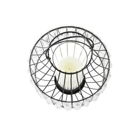 Portavela Moderno DKD Home Decor Negro Transparente 20 x 25 x 20 cm (2 Unidades) Portavela Moderno DKD Home Decor Negro Transparente 20 x 25 x 20 cm (2 Unidades)