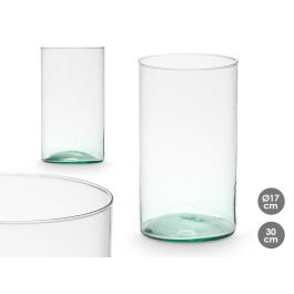 Jarron Vidrio Reciclado Cilindro 17X30Cm Giftdecor (4 Unidades) Precio: 22.79000031. SKU: B17LH6WYH9