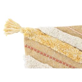 DKD Home Decor Funda Cojin Amarillo 1 x 50 x 50 cm