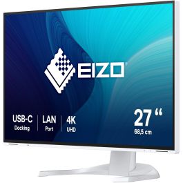 EIZO EV2740X-WT Monitor 27" 4K Ultra HD IPS, 2xHDMI+DP+USB-C, Blanco para Oficina
