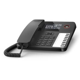 Gigaset DESK 600 Teléfono Fijo Analógico con Cable, 100 Entradas, Identificador de Llamadas, Pantalla LCD Retroiluminada, Negro Precio: 80.6899995. SKU: B1GXRX8JHK