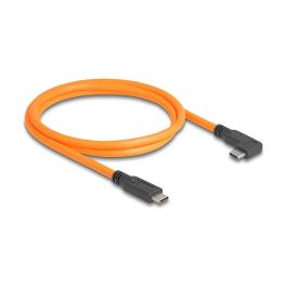 DeLOCK Cable USB-C a USB-C 90° Angulado, 5 Gbps, USB 3.2, para Tethered Shooting, 1m, Color Naranja, 100W Power Delivery Precio: 16.2019. SKU: B1CZ8MLL8J
