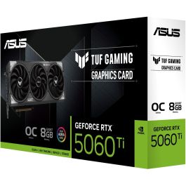 ASUS RTX 5060 Ti 8GB GDDR7 TUF Gaming OC 3Fan Tarjeta Gráfica