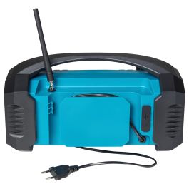Medion MD 43320 Radio de Obra DAB+ Bluetooth 15W LCD Azul Negro