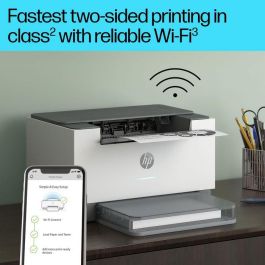 HP LaserJet M209dw Impresora Láser Monocromo WiFi Doble Cara Automática (Dúplex) 29ppm Rápida Compacta para Oficina/Hogar Blanca