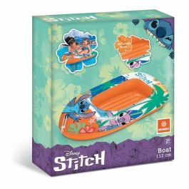 Unice Barca Hinchable Infantil Stitch Disney 112 cm para Niños +3 Años Unice Barca Hinchable Infantil Stitch Disney 112 cm para Niños +3 Años