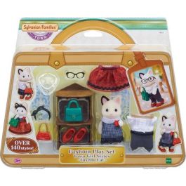 FAMILIAS SYLVANIANAS 5462 La maleta de moda y la hermana mayor Gato de dos tonos