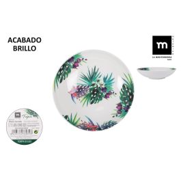 La Mediterranea Plato Hondo Melamina Tropic 21 cm x 5.3 cm Brillo (24 Unidades) Precio: 43.49999973. SKU: B145GNSXWE