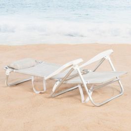 Silla de Playa Aktive 47 x 82 x 49 cm (2 Unidades) Silla de Playa Aktive 47 x 82 x 49 cm (2 Unidades)