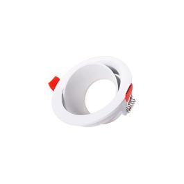 Downlight Circular GU10 Sin Portalámparas/Bombilla - Blanco Precio: 2.50000036. SKU: B1HZCDYJNY