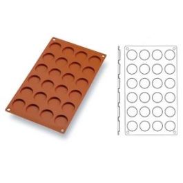 MATFER Oviflex Molde de Silicona Mini Florentino 4 cm de Diámetro, 24 Unidades, para Hornear y Congelar, Aptos para Horno Precio: 22.2156. SKU: B197HEF28Y