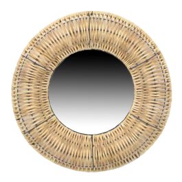 DKD Home Decor Espejo Marron Ratán 60 x 60 x 6 cm Precio: 88.58999996. SKU: S3039477