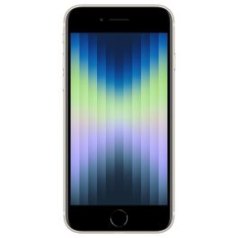 Apple iPhone SE - Teléfono Móvil Libre, 128 GB, Blanco, Pantalla Retina HD de 4.7", 5G, Cámara de 12 MP, iOS 15, A15 Bionic, Resistente al Agua IP67, Touch ID