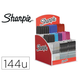 Sharpie Expositor de Sobremesa con 120 Rotuladores Permanentes y 24 Bolígrafos Gel Colores Surtidos Precio: 260.99000015. SKU: B17CQG2B6J