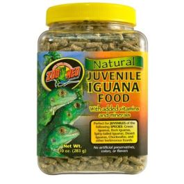 ZooMed Alimento Natural Completo para Iguanas Jóvenes y Adultas con Vitaminas, Minerales, Calcio y Proteínas para Crecimiento Saludable 567 gr.