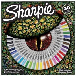 Rotulador Permanente Sharpie Fine&Ultra Fine Pack Lagarto Caja Regalo De 30 24X Fine Surtido 6X Ultra Fine Surtido Precio: 43.88999967. SKU: B12QCWG8QD