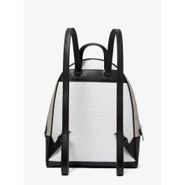 Mochila Casual Michael Kors 35S5SRAB6V-OPWHT-MULTI Gris 27 x 26 x 14 cm