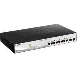 D-Link DGS-1210-10MP Switch Gestionado Gigabit Ethernet 8 Puertos PoE (130W) + 2 Puertos SFP