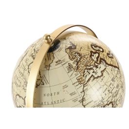 DKD Home Decor Globo Terráqueo Colonial Dorado con Trípode 17x35x17 cm de PVC y Hierro DKD Home Decor Globo Terráqueo Colonial Dorado con Trípode 17x35x17 cm de PVC y Hierro