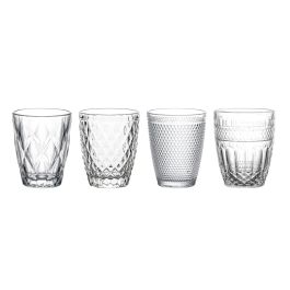 La Mediterranea Set 4 Vasos Keros 270 cc