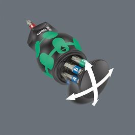 Wera Bicycle Set 11 Destornilladores y Puntas (7 piezas): Cruz, Plano, Hexagonal, Torx con Portabrocas Magnético