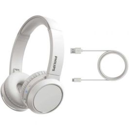 Philips TAH4205WT/00 Auriculares Inalámbricos de Diadema con Micrófono Bluetooth Refuerzo de Graves 29h Batería Blancos Philips TAH4205WT/00 Auriculares Inalámbricos de Diadema con Micrófono Bluetooth Refuerzo de Graves 29h Batería Blancos