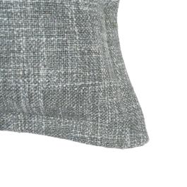 Cojín Azul Viscosa / Poliéster 50 X 30 cm