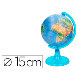 Liderpapel Globo Terráqueo Mapa Físico Diámetro 15 cm Esfera Decoración Hogar Oficina Regalo Precio: 9.5000004. SKU: B14SGQC8DP