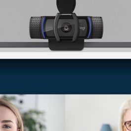 Logitech Webcam C920s HD Pro Enfoque Automático 1080p Full HD con Tapa de Privacidad