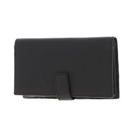 Piquadro, Cartera de cuero, Soporte para teléfono, 42023100, Negro, Para hombres Precio: 146.4999998. SKU: B16DRG3BSC