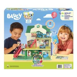 MOOSE Supermercado de Bluey y Bingo con Escalera Mecánica, Más de 24 Sonidos y 2 Figuras Exclusivas (Edad: +3 años)