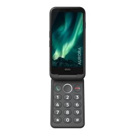 Doro Aurora A20 Smartphone Plegable Android 14 4G 4GB RAM 64GB Graphite - Teléfono móvil tipo concha para personas mayores