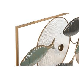 Decoracion Pared Mediterraneo DKD Home Decor Dorado 3 x 31 x 90 cm (4 Unidades) Decoracion Pared Mediterraneo DKD Home Decor Dorado 3 x 31 x 90 cm (4 Unidades)