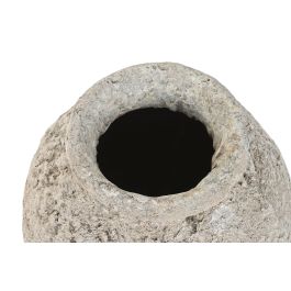 Jarron Item Home DKD Home Decor Gris 25 x 50 x 25 cm Jarron Item Home DKD Home Decor Gris 25 x 50 x 25 cm