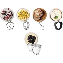 Kenwood KWL90.004SI Titanium Chef Patissier XL Batidora de Varillas Plata 7L