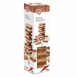 Cayro Block & Block Dos Colores | Juego de Habilidad de Apilar Bloques de Madera | Desafío para 2 Jugadores, Edad Recomendada +5 años Precio: 11.12232. SKU: B14AJ7K2HK