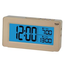 SAMI Despertador LCD con Doble Alarma, Calendario, en Color Oro Rosa - Reloj Despertador Digital Precio: 9.5953. SKU: B1J5J8BJKX