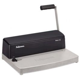 Fellowes Metal 25 Encuadernadora Espiral Perfora 10 Hojas A4 y Encuaderna 450 Hojas con Paso 5:1. Base Metálica. Precio: 127.69000046. SKU: B1D726NSQD