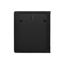 Lanberg WF01-6615-10B Armario Montaje en Pared 15U 600x600x774 mm Autoensamblaje, Negro, IP20, Máx. 60kg