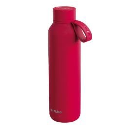 QUOKKA Botella Termo 630 ml Acero Inoxidable Color Rojo Cereza con Colgador, Aislamiento Térmico y Sin BPA Precio: 12.9591. SKU: B1ASLT4RGF