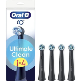 Oral-B Recambio Io Ultimate Clean Negro 4 Unidades