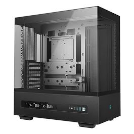 Deepcool Caja Ordenador Gaming ATX CH690 - Torre con Pantalla LCD, Soporte para Radiadores 120/140/240/280/360/420 mm, Compatible con ATX/micro ATX/Mini-ITX