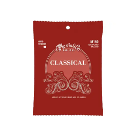 MARTIN Juego Cuerdas Guitarra Clásica Nylon Clear & Silver (Ball End) Tensión Alta 28-43 Precio: 7.69000012. SKU: B1JZEVNPSV