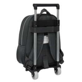 Mochila Escolar Real Madrid C.F. Gris 27 x 33 x 10 cm